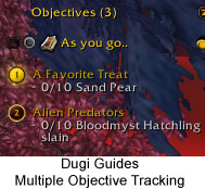 Dugi Guides - Multiple Objective Tracking