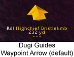 Dugi Guides - Waypoint Arrow
